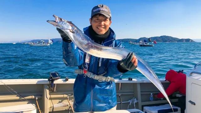 なるほど 沖釣りマスター 17 大阪湾のテンヤタチウオでなるほど 釣りビジョン