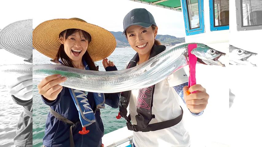 釣りたガール 8 大阪湾で釣まんぷく タチウオテンヤ 海釣り公園 釣りビジョン