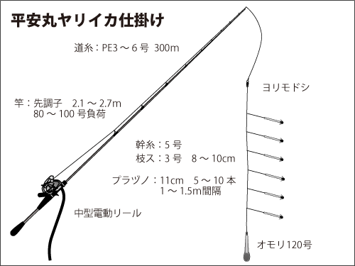 小田原のヤリイカ釣りが最盛期 良型が多点掛け オフショアマガジン 釣りビジョン