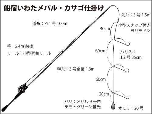 東京湾のメバル カサゴ 数釣り爆釣モード継続中 オフショアマガジン 釣りビジョン