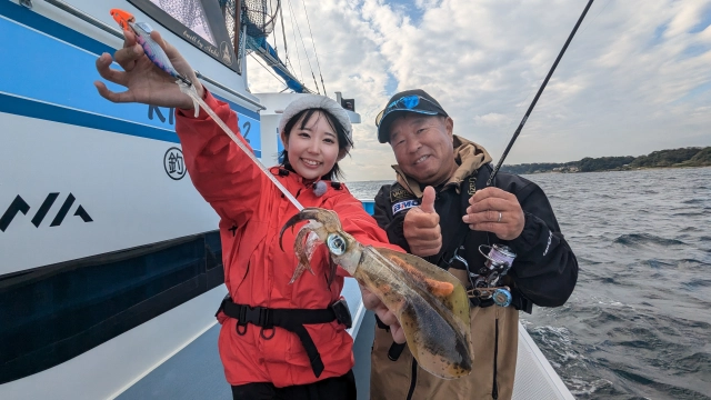 とことんエギパラダイス 164 神奈川県剣崎の旅 東京湾のティップランエギングに挑戦なり