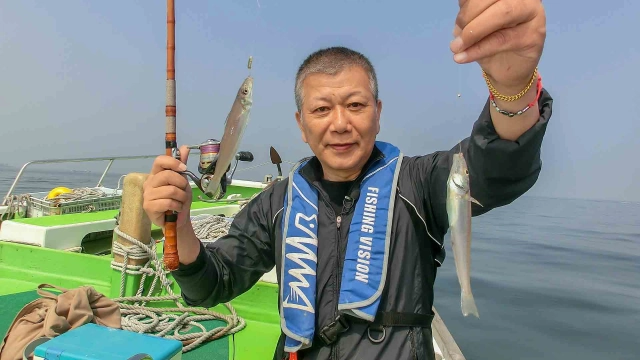 沖釣りギャラリー 本気のキス釣り