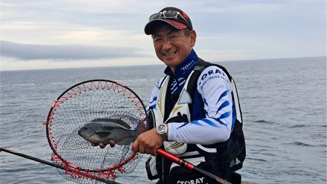 1 大分米水津 横島の梅雨グレ