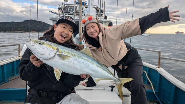 和歌山で贅沢三昧！釣り女子二人旅 