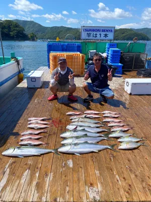 海上釣堀 辨屋の2021年7月20日(火)1枚目の写真