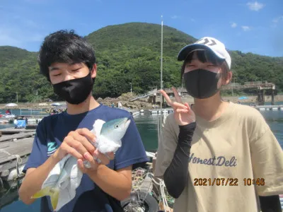 由良海つり公園&釣堀ランドの2021年7月22日(木)2枚目の写真