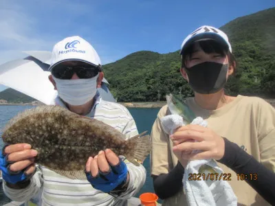 由良海つり公園&釣堀ランドの2021年7月22日(木)3枚目の写真