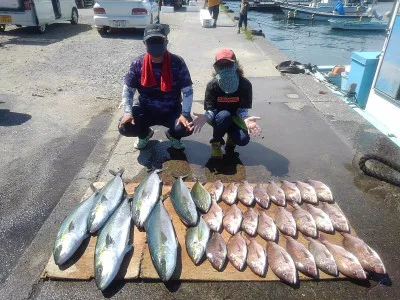 海上つり堀まるやの2021年7月22日(木)1枚目の写真