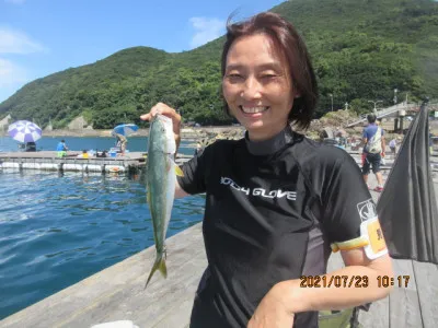 由良海つり公園&釣堀ランドの2021年7月23日(金)1枚目の写真