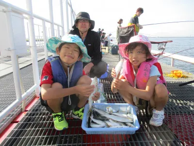 尼崎市立魚つり公園の2021年7月24日(土)1枚目の写真