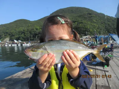 由良海つり公園&釣堀ランドの2021年7月31日(土)1枚目の写真