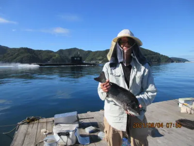 由良海つり公園&釣堀ランドの2021年8月4日(水)4枚目の写真