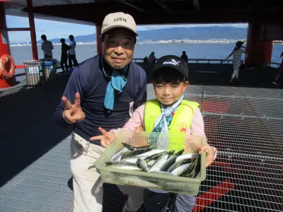 尼崎市立魚つり公園の2021年8月7日(土)2枚目の写真