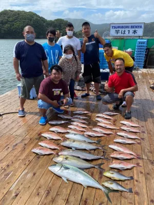 海上釣堀 辨屋の2021年8月9日(月)1枚目の写真