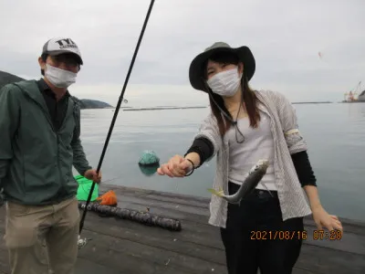 由良海つり公園&釣堀ランドの2021年8月16日(月)2枚目の写真