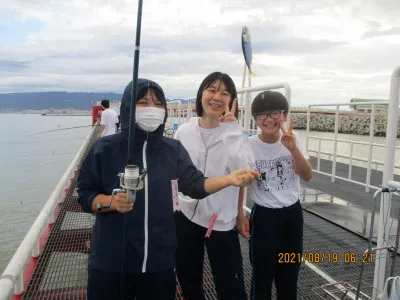 尼崎市立魚つり公園の2021年8月19日(木)1枚目の写真