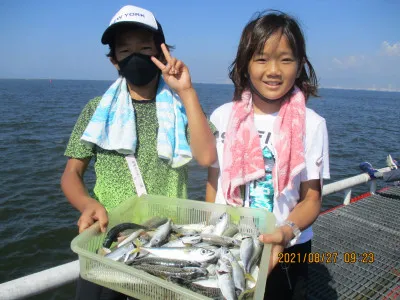 尼崎市立魚つり公園の2021年8月27日(金)2枚目の写真