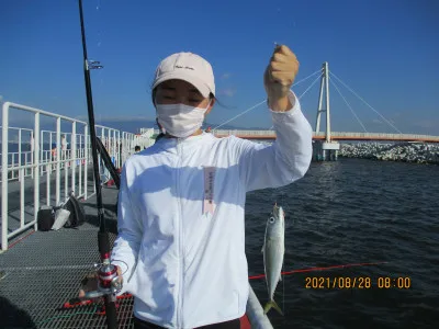 尼崎市立魚つり公園の2021年8月28日(土)1枚目の写真