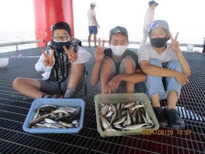 尼崎市立魚つり公園の2021年8月28日(土)2枚目の写真