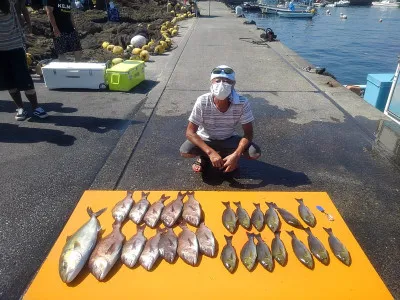 海上つり堀まるやの2021年8月28日(土)1枚目の写真