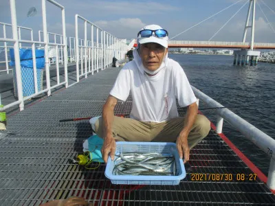 尼崎市立魚つり公園の2021年8月30日(月)2枚目の写真