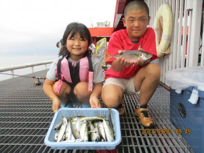 尼崎市立魚つり公園の2021年9月1日(水)1枚目の写真
