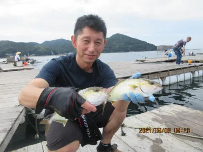 由良海つり公園&釣堀ランドの2021年9月6日(月)1枚目の写真