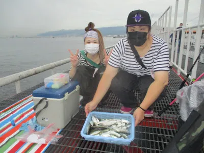 尼崎市立魚つり公園の2021年9月8日(水)1枚目の写真
