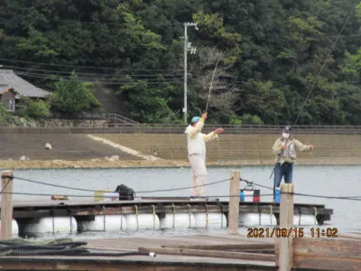 由良海つり公園&釣堀ランドの2021年9月15日(水)1枚目の写真