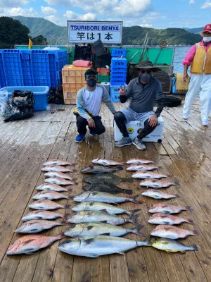 海上釣堀 辨屋の2021年9月15日(水)2枚目の写真