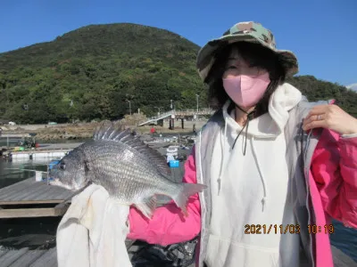 由良海つり公園&釣堀ランドの2021年11月3日(水)2枚目の写真