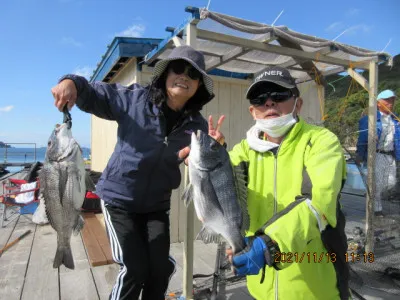 由良海つり公園&釣堀ランドの2021年11月13日(土)1枚目の写真