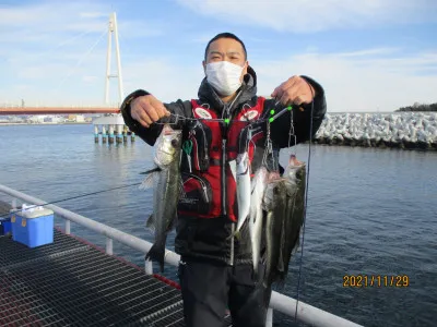 尼崎市立魚つり公園の2021年11月29日(月)1枚目の写真