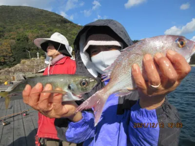 由良海つり公園&釣堀ランドの2021年12月13日(月)1枚目の写真