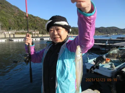 由良海つり公園&釣堀ランドの2021年12月23日(木)2枚目の写真