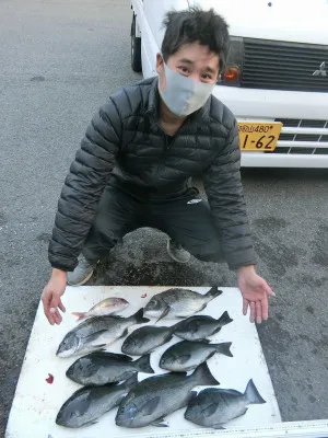 上野渡船の2021年12月23日(木)2枚目の写真