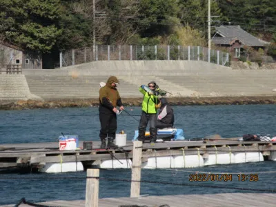 由良海つり公園&釣堀ランドの2022年1月4日(火)1枚目の写真