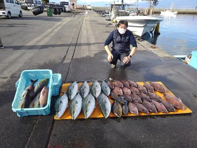 海上つり堀まるやの2022年1月7日(金)1枚目の写真