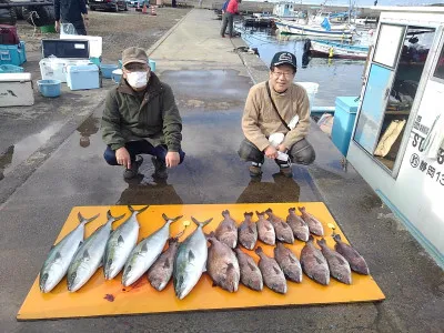 海上つり堀まるやの2022年1月8日(土)1枚目の写真