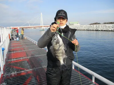 尼崎市立魚つり公園の2022年1月16日(日)1枚目の写真