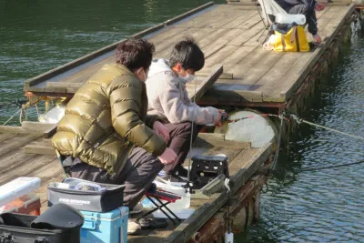 長谷大池釣り池センターの2022年1月16日(日)1枚目の写真