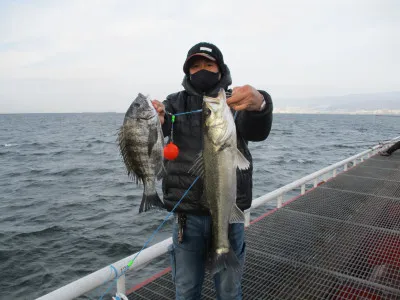 尼崎市立魚つり公園の2022年1月17日(月)1枚目の写真