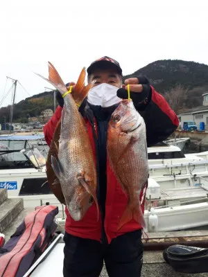 釣り船くわだの2022年2月8日(火)1枚目の写真