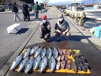 海上つり堀まるやの2022年2月18日(金)1枚目の写真