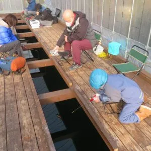 長谷大池釣り池センターの2022年2月20日(日)2枚目の写真