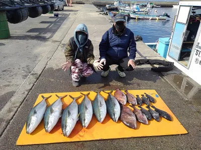 海上つり堀まるやの2022年2月24日(木)1枚目の写真