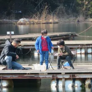 長谷大池釣り池センターの2022年2月26日(土)2枚目の写真