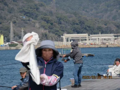 由良海つり公園&釣堀ランドの2022年3月25日(金)2枚目の写真