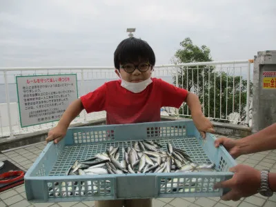 尼崎市立魚つり公園の2022年7月16日(土)2枚目の写真