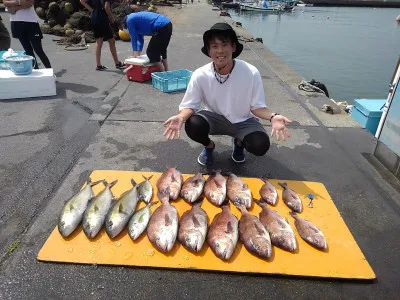 海上つり堀まるやの2022年7月18日(月)1枚目の写真